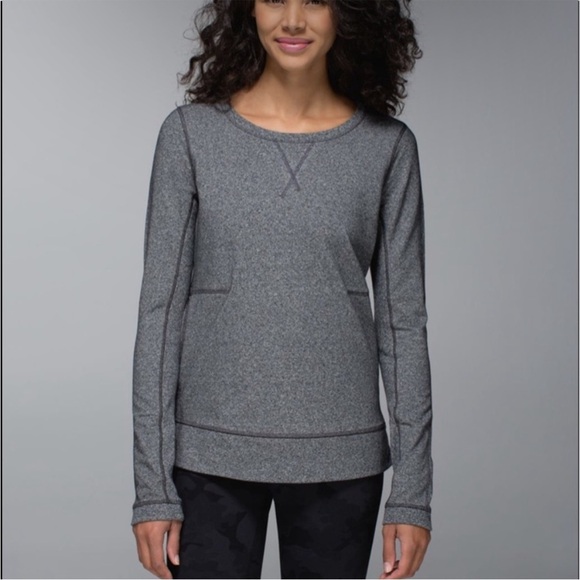 Lululemon Exhalation Front Pocket Pullover II Size 6 Athletic Activewear - Picture 1 of 8